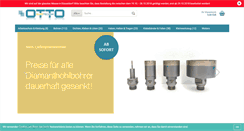 Desktop Screenshot of onlineshop.otto-glastechnik.de